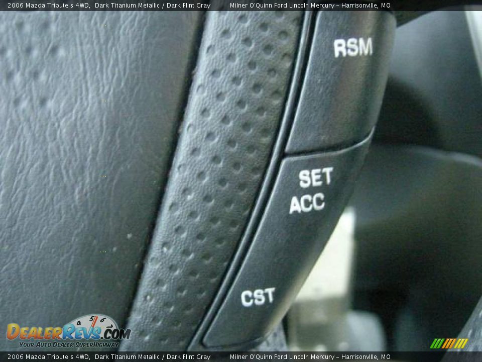 2006 Mazda Tribute s 4WD Dark Titanium Metallic / Dark Flint Gray Photo #22