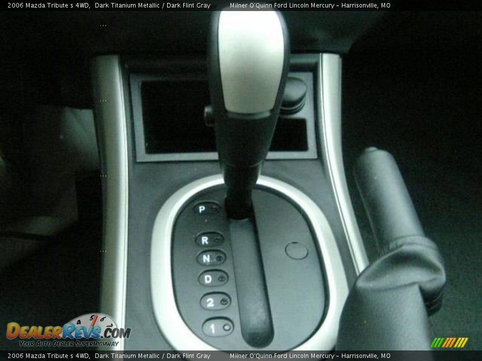 2006 Mazda Tribute s 4WD Dark Titanium Metallic / Dark Flint Gray Photo #23