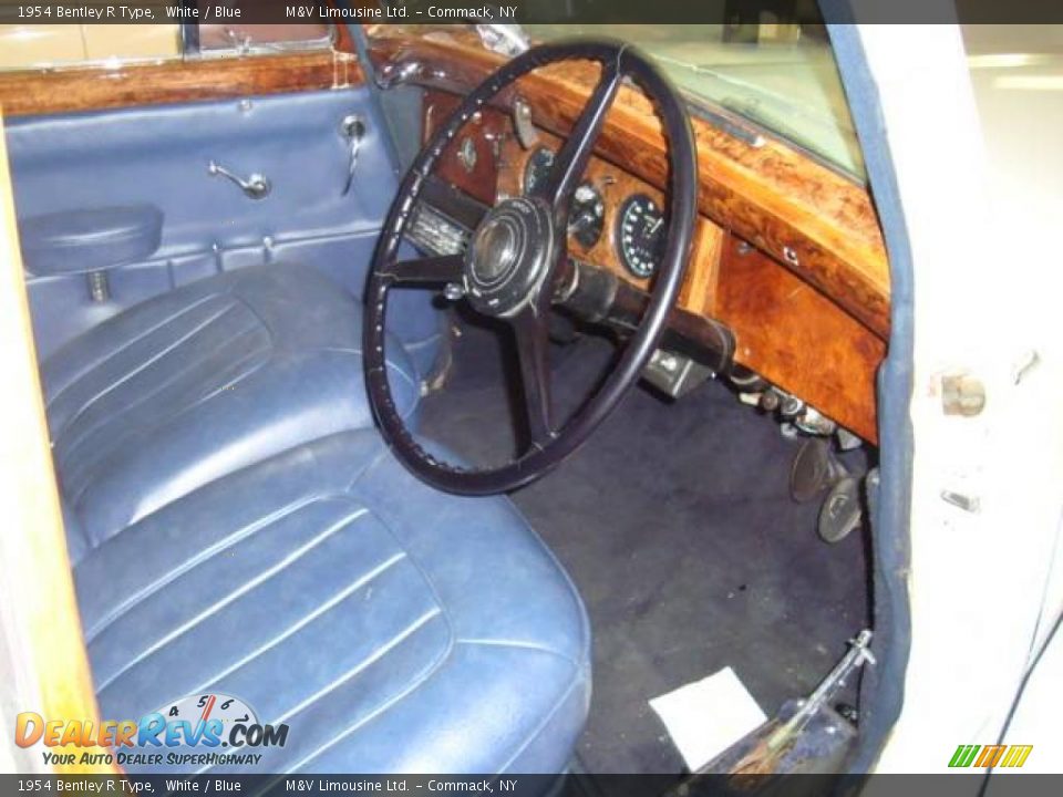 1954 Bentley R Type White / Blue Photo #10