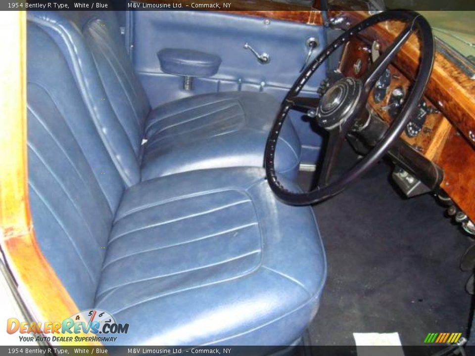 1954 Bentley R Type White / Blue Photo #11
