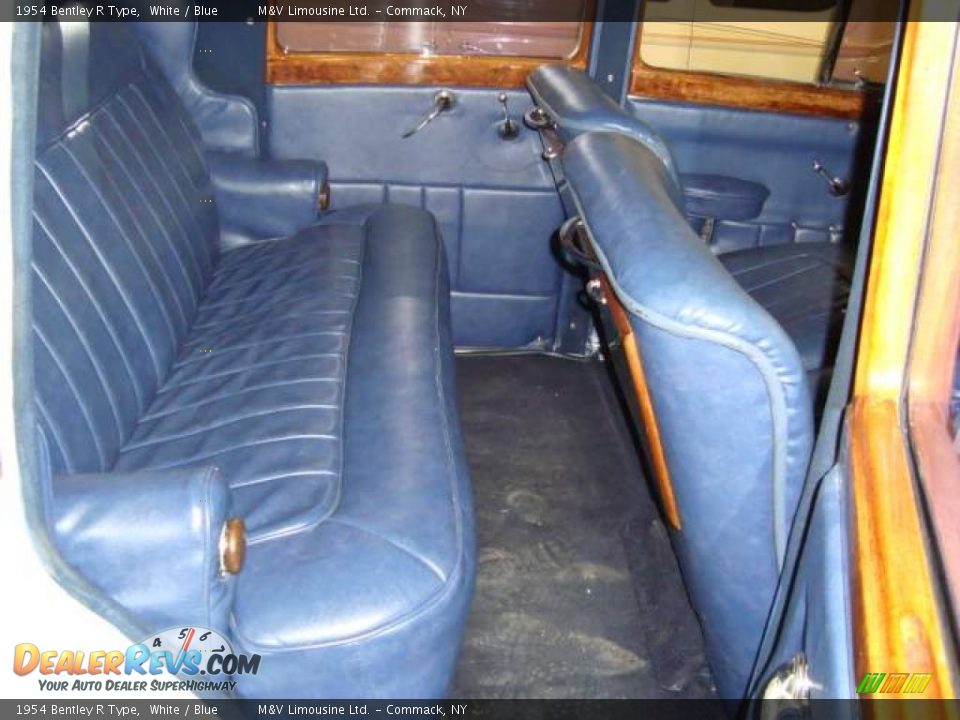 1954 Bentley R Type White / Blue Photo #12