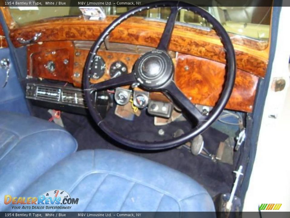 1954 Bentley R Type White / Blue Photo #14