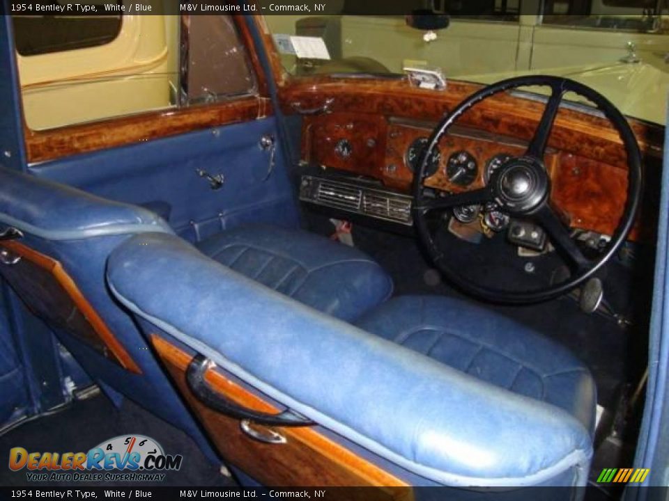 1954 Bentley R Type White / Blue Photo #16