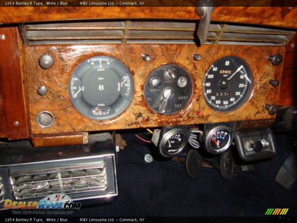 1954 Bentley R Type White / Blue Photo #22