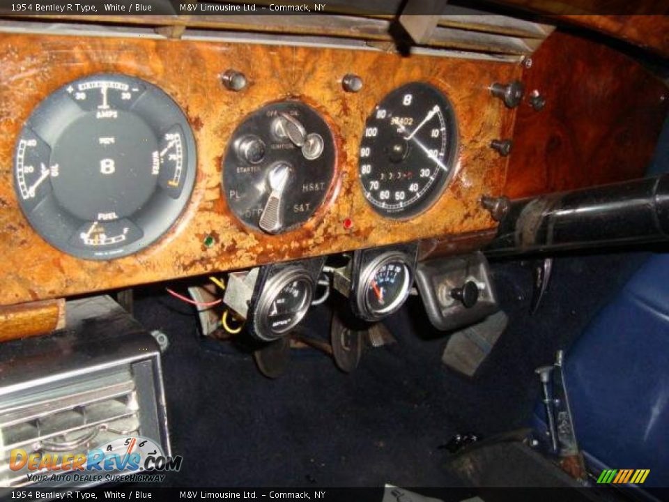 1954 Bentley R Type White / Blue Photo #25
