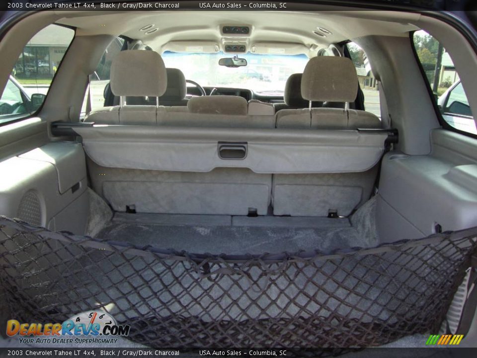 2003 Chevrolet Tahoe LT 4x4 Black / Gray/Dark Charcoal Photo #6