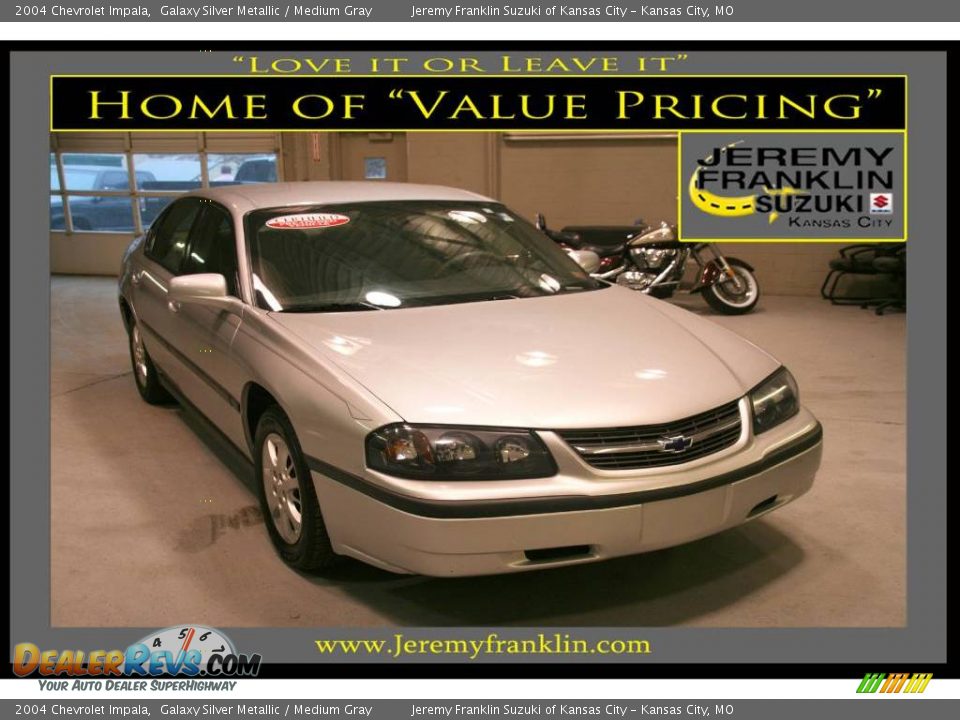 2004 Chevrolet Impala Galaxy Silver Metallic / Medium Gray Photo #1