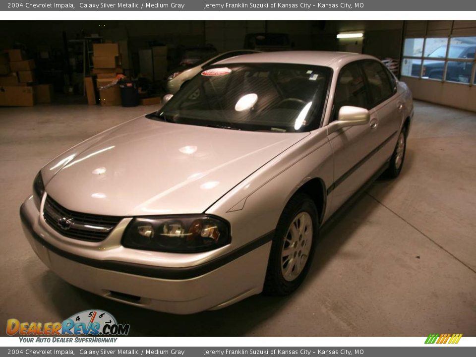 2004 Chevrolet Impala Galaxy Silver Metallic / Medium Gray Photo #3