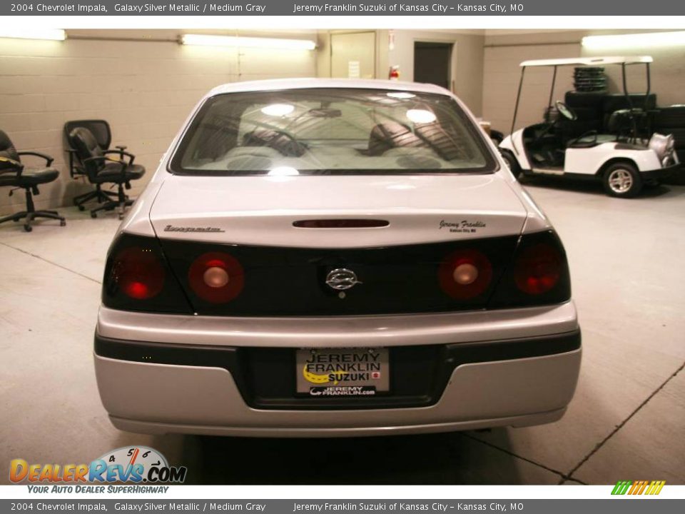 2004 Chevrolet Impala Galaxy Silver Metallic / Medium Gray Photo #5