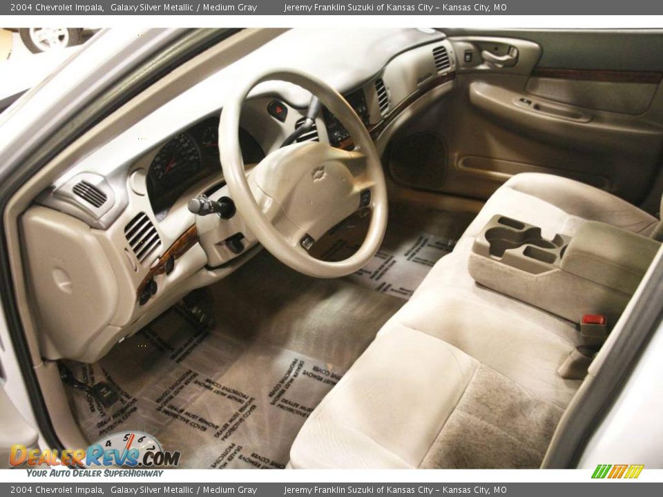 2004 Chevrolet Impala Galaxy Silver Metallic / Medium Gray Photo #10