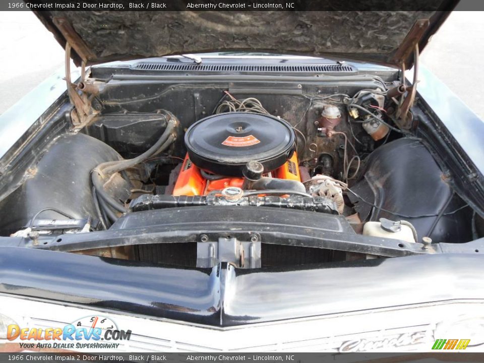 1966 Chevrolet Impala 2 Door Hardtop Black / Black Photo #24