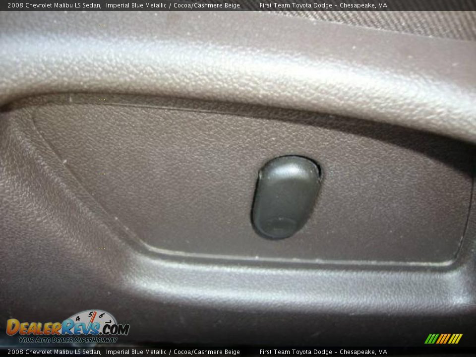2008 Chevrolet Malibu LS Sedan Imperial Blue Metallic / Cocoa/Cashmere Beige Photo #12