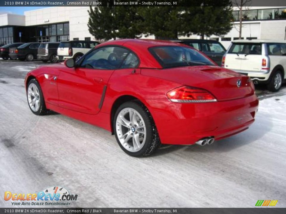 2010 BMW Z4 sDrive30i Roadster Crimson Red / Black Photo #3