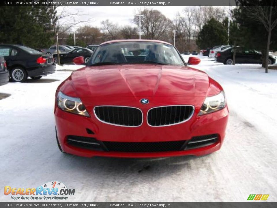 2010 BMW Z4 sDrive30i Roadster Crimson Red / Black Photo #8