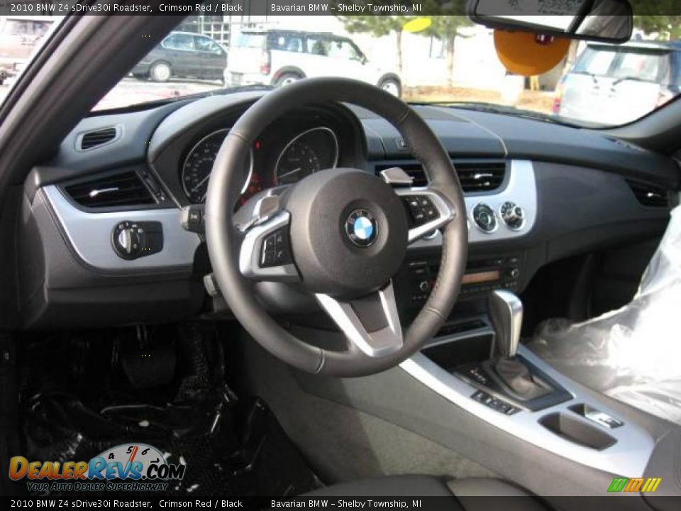 2010 BMW Z4 sDrive30i Roadster Crimson Red / Black Photo #9