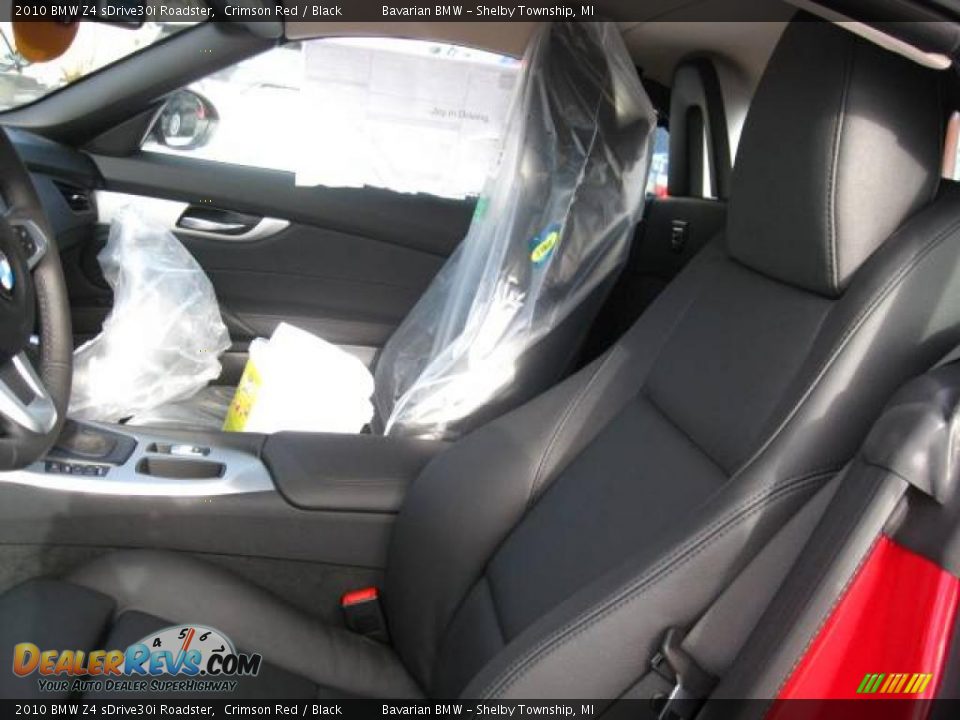 2010 BMW Z4 sDrive30i Roadster Crimson Red / Black Photo #10