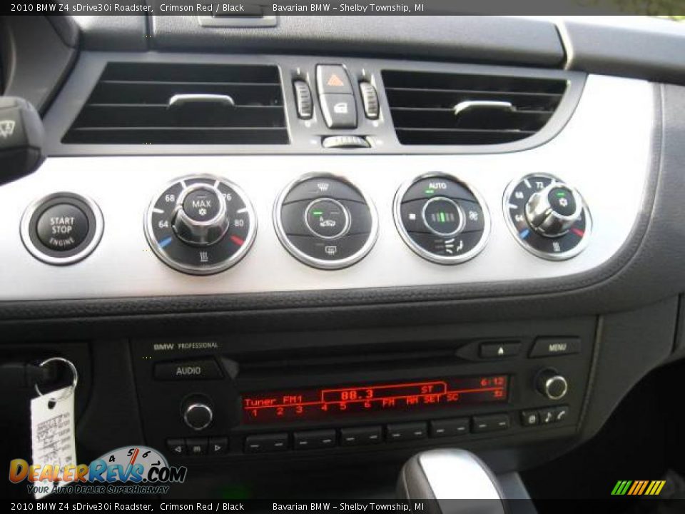 2010 BMW Z4 sDrive30i Roadster Crimson Red / Black Photo #12