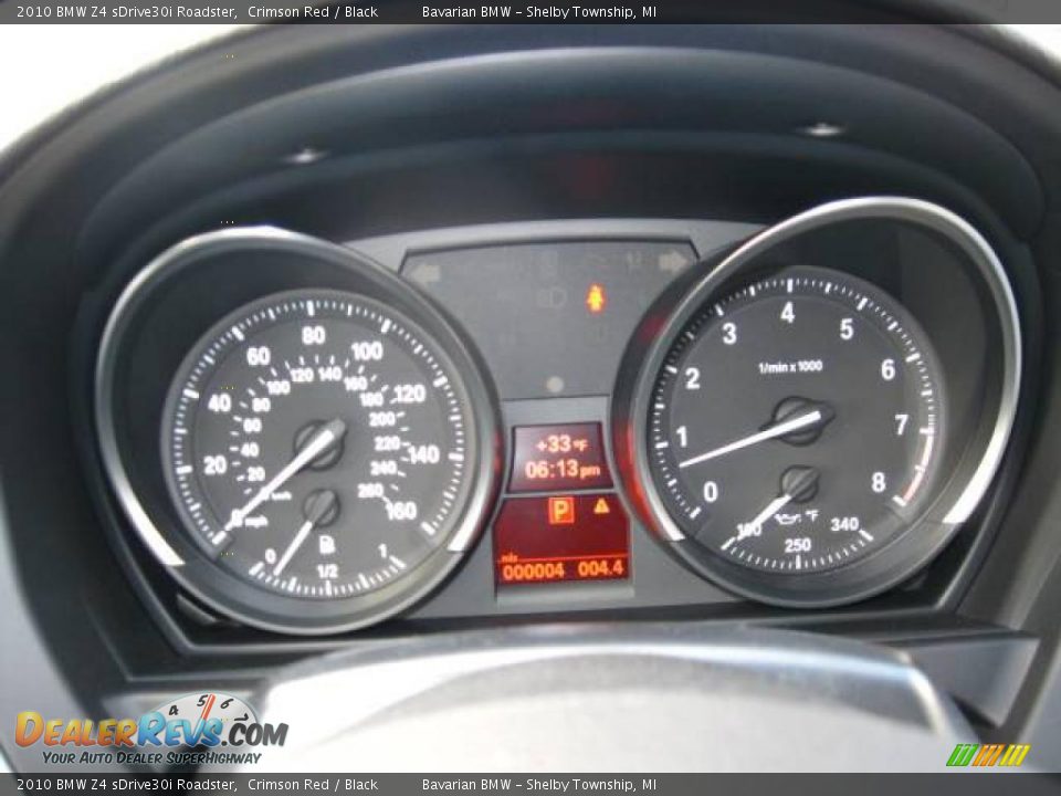 2010 BMW Z4 sDrive30i Roadster Crimson Red / Black Photo #17