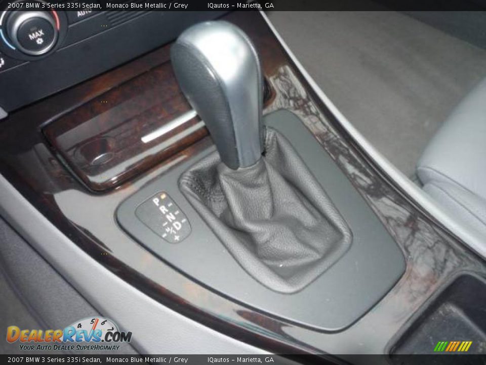 2007 BMW 3 Series 335i Sedan Monaco Blue Metallic / Grey Photo #26