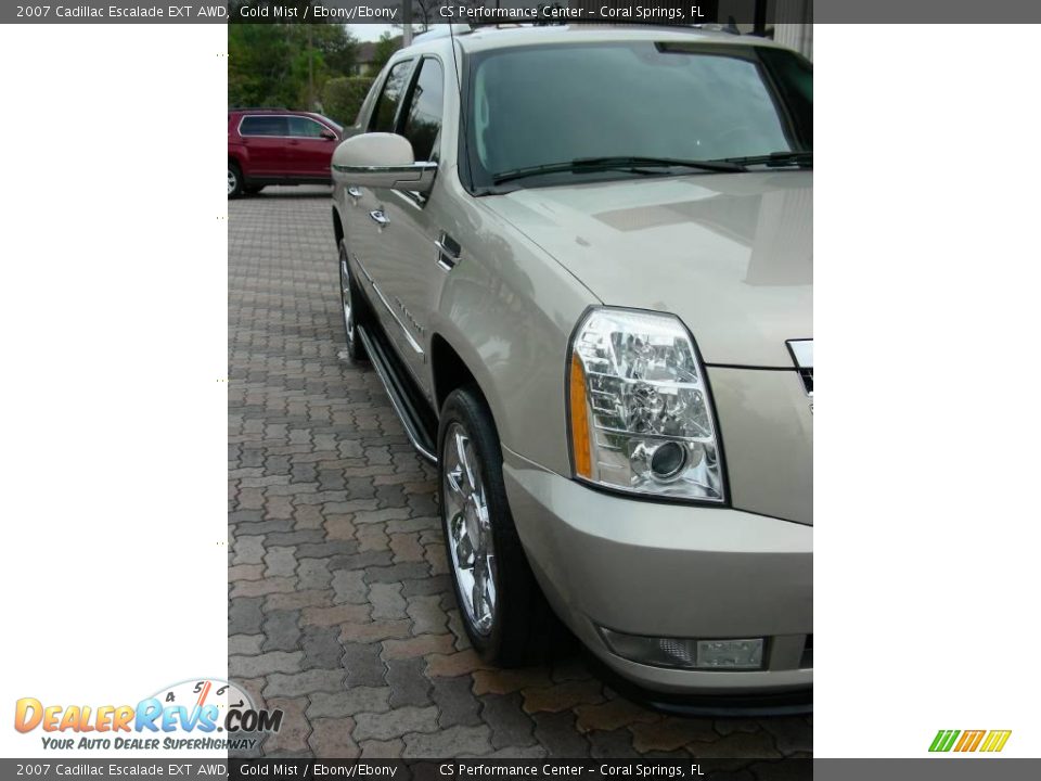 2007 Cadillac Escalade EXT AWD Gold Mist / Ebony/Ebony Photo #4