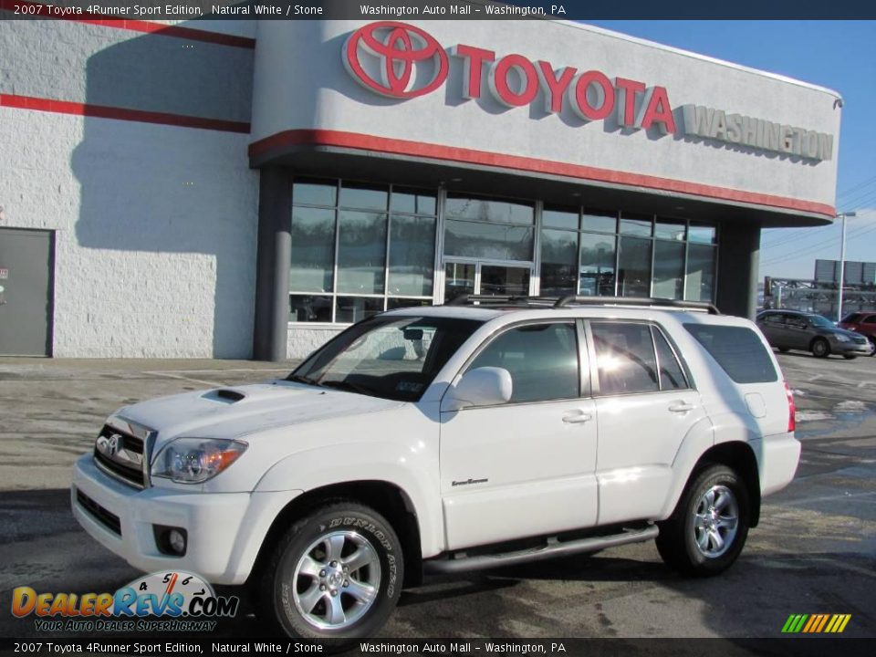2007 Toyota 4Runner Sport Edition Natural White / Stone Photo #1