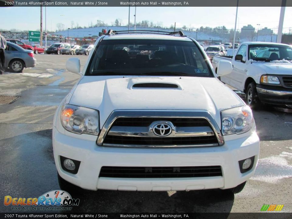 2007 Toyota 4Runner Sport Edition Natural White / Stone Photo #8