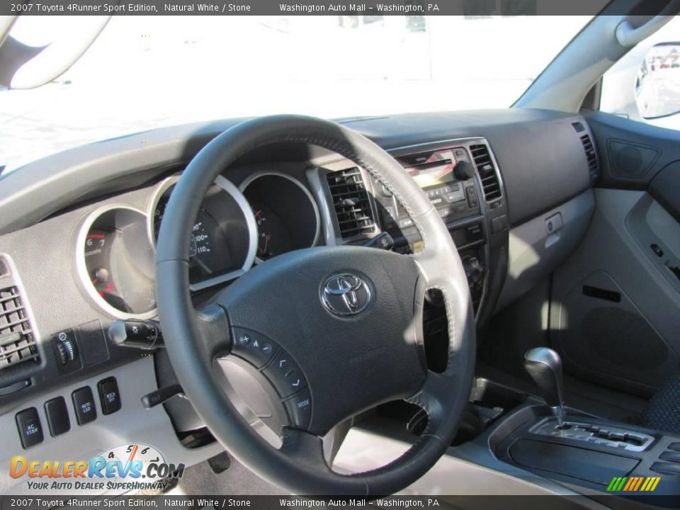 2007 Toyota 4Runner Sport Edition Natural White / Stone Photo #9