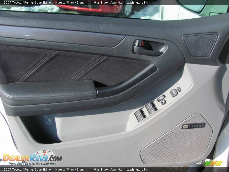 2007 Toyota 4Runner Sport Edition Natural White / Stone Photo #10