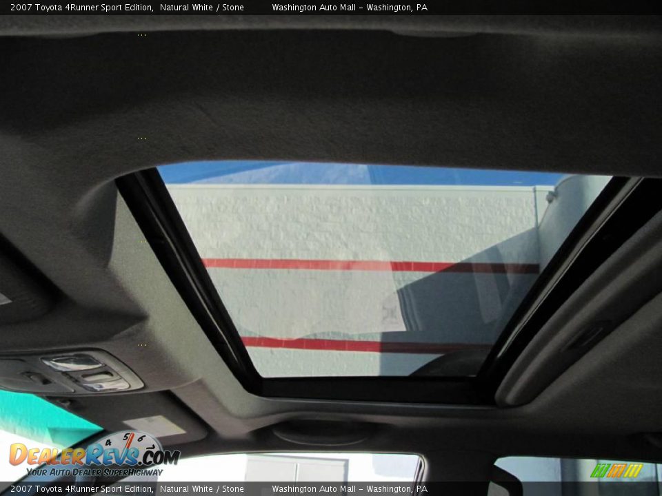 2007 Toyota 4Runner Sport Edition Natural White / Stone Photo #12