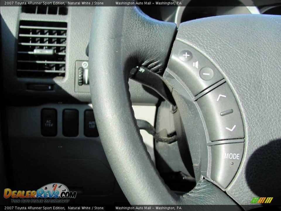 2007 Toyota 4Runner Sport Edition Natural White / Stone Photo #15