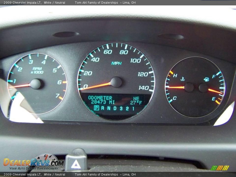 2009 Chevrolet Impala LT White / Neutral Photo #16