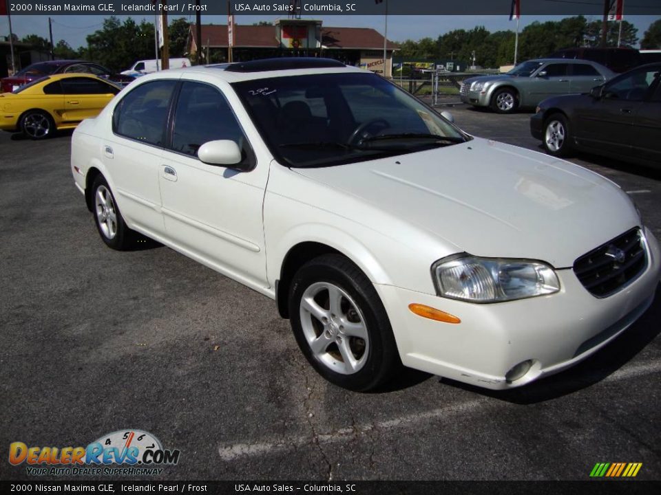 2000 Nissan Maxima GLE Icelandic Pearl / Frost Photo #1