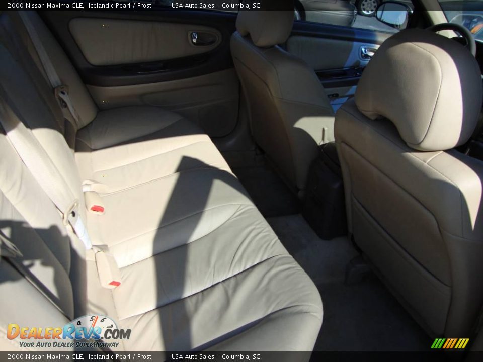 2000 Nissan Maxima GLE Icelandic Pearl / Frost Photo #5