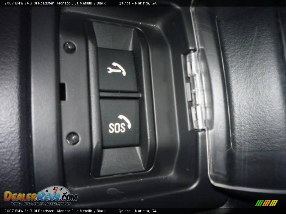 2007 BMW Z4 3.0i Roadster Monaco Blue Metallic / Black Photo #27