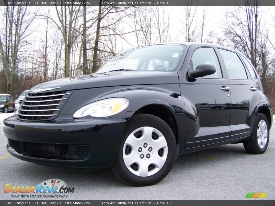 2007 Chrysler PT Cruiser Black / Pastel Slate Gray Photo #5
