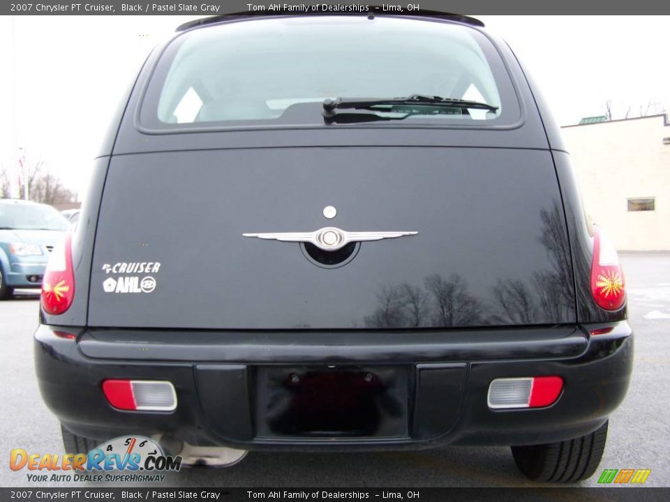 2007 Chrysler PT Cruiser Black / Pastel Slate Gray Photo #6