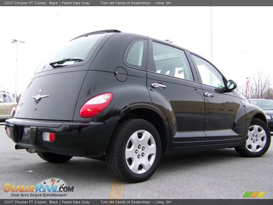 2007 Chrysler PT Cruiser Black / Pastel Slate Gray Photo #7