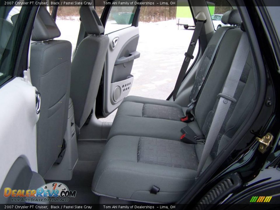2007 Chrysler PT Cruiser Black / Pastel Slate Gray Photo #10