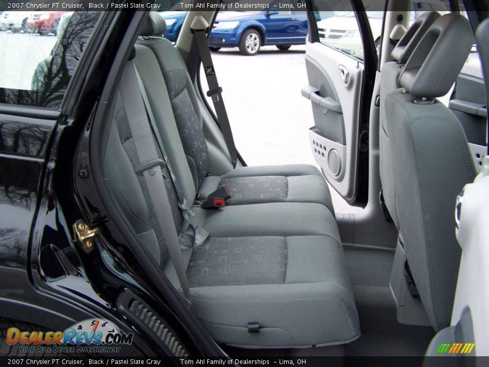 2007 Chrysler PT Cruiser Black / Pastel Slate Gray Photo #12