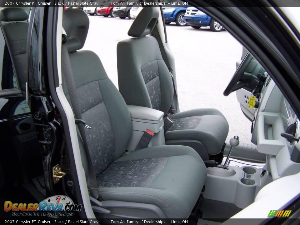 2007 Chrysler PT Cruiser Black / Pastel Slate Gray Photo #13