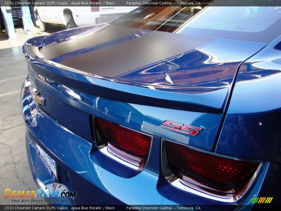 2010 Chevrolet Camaro SS/RS Coupe Aqua Blue Metallic / Black Photo #8