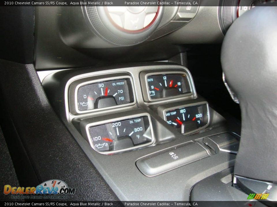 2010 Chevrolet Camaro SS/RS Coupe Aqua Blue Metallic / Black Photo #22