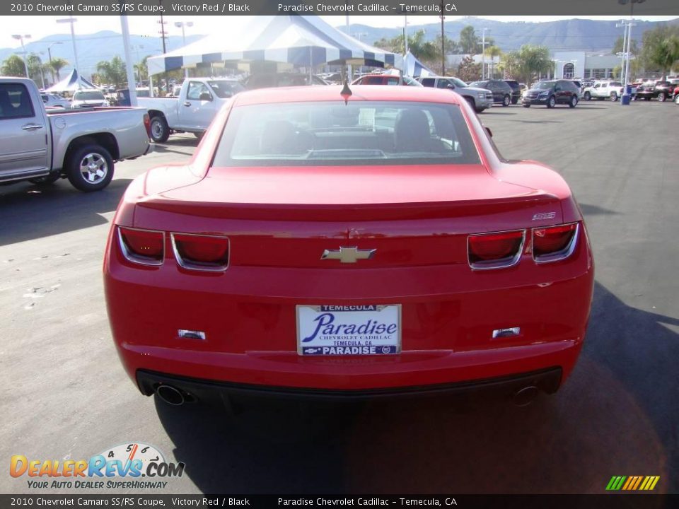 2010 Chevrolet Camaro SS/RS Coupe Victory Red / Black Photo #7