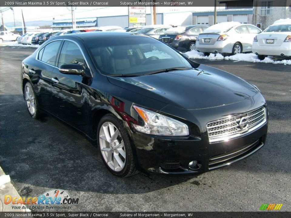 Black 2009 nissan maxima sv #2