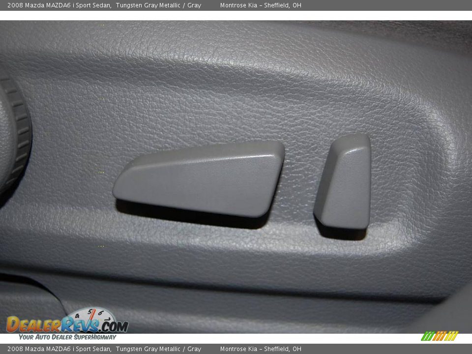 2008 Mazda MAZDA6 i Sport Sedan Tungsten Gray Metallic / Gray Photo #15