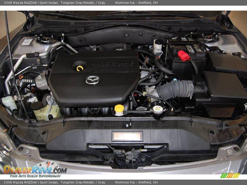 2008 Mazda MAZDA6 i Sport Sedan Tungsten Gray Metallic / Gray Photo #22