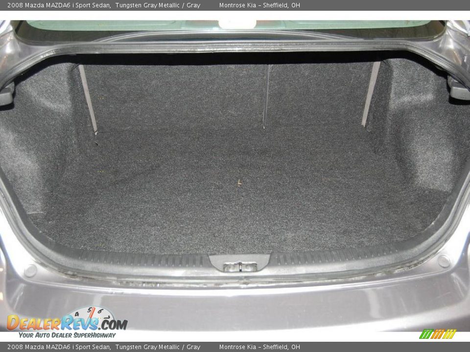 2008 Mazda MAZDA6 i Sport Sedan Tungsten Gray Metallic / Gray Photo #23