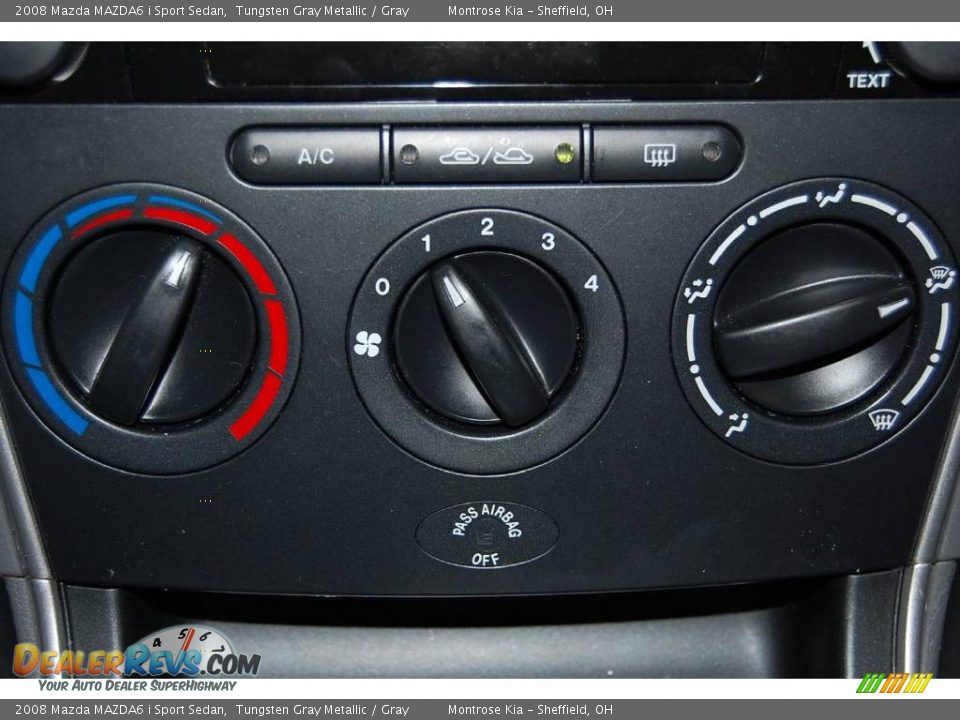 2008 Mazda MAZDA6 i Sport Sedan Tungsten Gray Metallic / Gray Photo #34