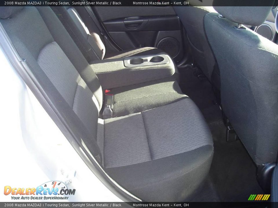 2008 Mazda MAZDA3 i Touring Sedan Sunlight Silver Metallic / Black Photo #14