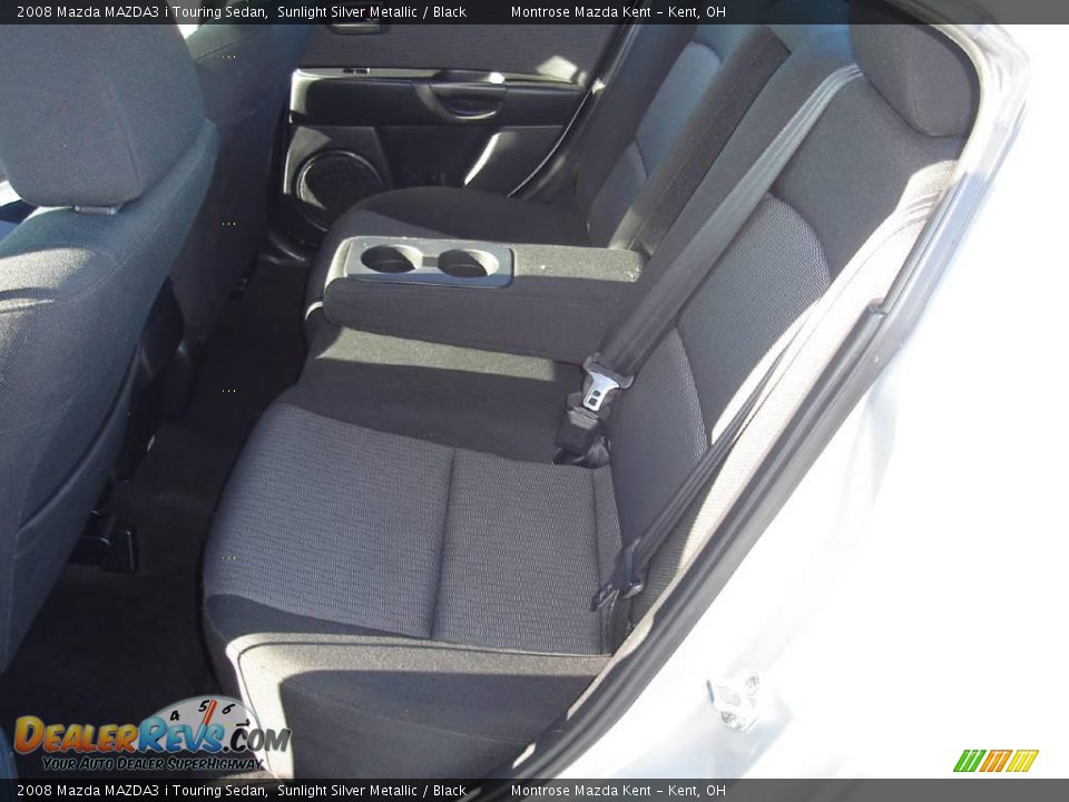 2008 Mazda MAZDA3 i Touring Sedan Sunlight Silver Metallic / Black Photo #15